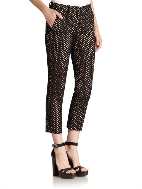 michael kors pants black|michael kors pantsuit.